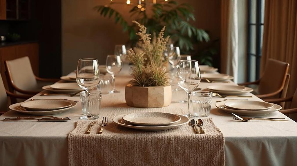 É Correto Usar Sousplat com Toalha de Mesa?